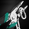 AIMALL Linemans Pliers, High Leverage Grip Tools, Durable Steel, 6-inch,