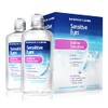 Bausch And Lomb Sensitive Eyes Plus Solución salina, paquete doble,
