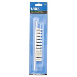 Laser 3399 BA Socket Set 1/4"D 11pc