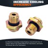 Engine Coolant Radiator Line Quick Connector for 2005-2008 Ford F150,
