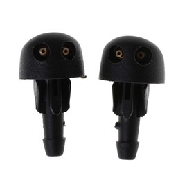 Buwei 2Pcs Front Windsheild Wiper Nozzles Washer Jets for Renault Clio MK2 7700413545 Car Styling Auto Replacement Part Windshield Washer Wiper