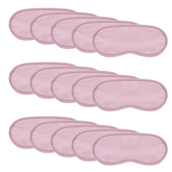 Pack of 15 Pink Sleep Masks, Blindfold, Funny Sleeping Eye
