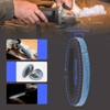 EMSea 20Pcs 13x457mm Zirconium Sanding Belts 60 Grit for Polishing