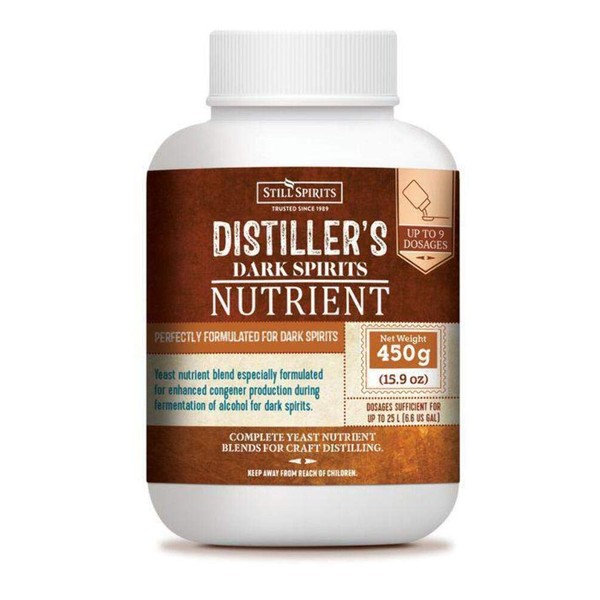 Still Spirits Distillers Nutrient Dark Spirits 450g up to 9 Doses