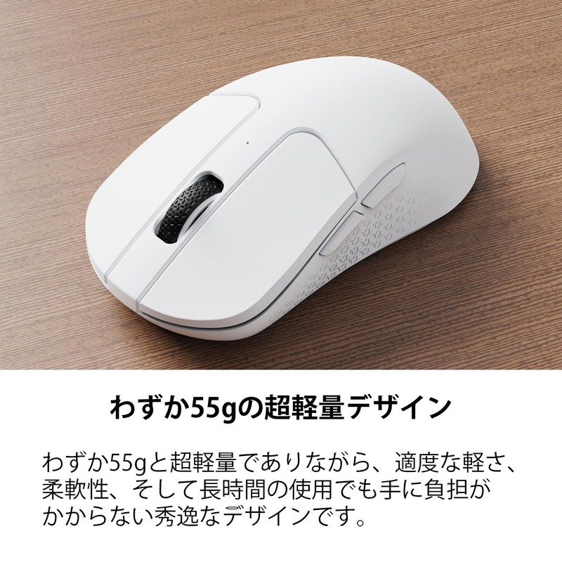 Keychron M3 Mini Wireless Mouse, 2.4 GHz/Bluetooth 5.1 / Wired