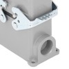 Heavy Duty Connector Rectangular Cast Aluminum Alloy Connector with Industrial