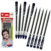 FLAIR Hydra 10 x 0.5mm Tip BLUE Gel Pens Easy