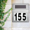 Solar House Number Light Illuminated House Number with LED Lighting