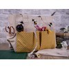 Hobby Gift Craft Bag, Bee-Applique, 13 x 36 x 31cm