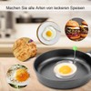Egg Ring Non Stick 5 pieces, Stainless Steel The Diameter
