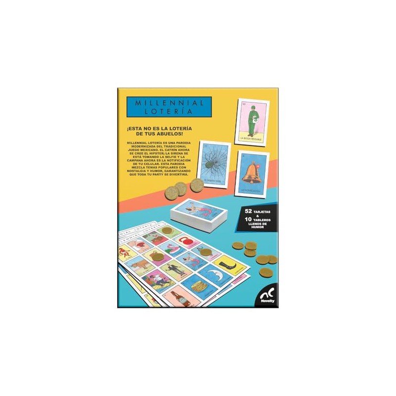 Novelty Corp Loteria Millenial