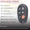 Key Fob Remote Replacement Fits for Toyota Sienna 2004 2005