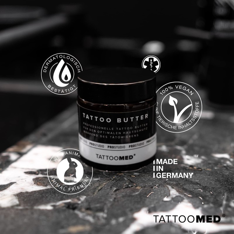 TattooMed® Tattoo Butter - Professional Tattoo Butter for Optimal Skin