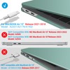 IBENZER Compatible with New MacBook Air 13 inch case 2022
