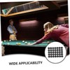 KOMBIUDA Billiards Stickers Pool Table Necessity Patches 2 Sheets of