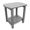 Outside Side Table, Weather Resistant Grey