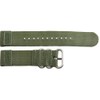 Clockwork Synergy® - 2 Piece Heavy NATO Brushed Steel Nylon