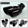 MOCNT Car Exhaust Tail Pipe Stainless Steel Car Exhaust End