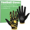 Pixel Panda Youth Football Gloves, Flag Football Gloves for Kids