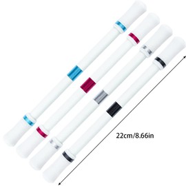 Uposao Spinning Rotating Pen Finger Rotating Pen Beginners without Pen Refill Rotating Pen Non-Slip Glaze Rotating Pen Rotating Ballpoint Pen for Children and Adults