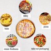 JIUMO 9”Round Aluminum Pans, Tin Foil Pans, Recyclable Disposable Containers,