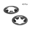 uxcell M5 ing Washer 4.5mm I.D. 14mm O.D. Internal Tooth