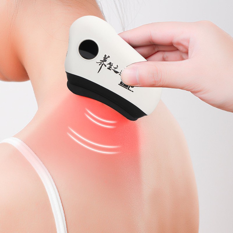 Electric Skin Scraping Board 16 Vibration Gears Red Lighting Hot