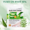 Thoquene Foot Mask Socks Moisturising Foot Mask Callus Foot Mask