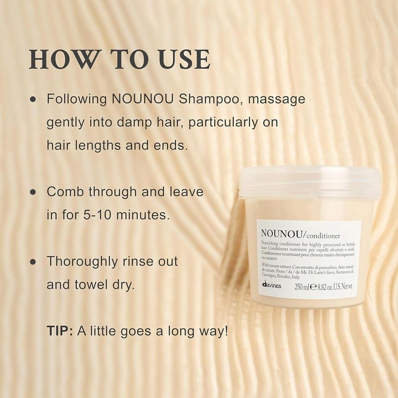 Davines Nounou Acondicionador, 249 ml