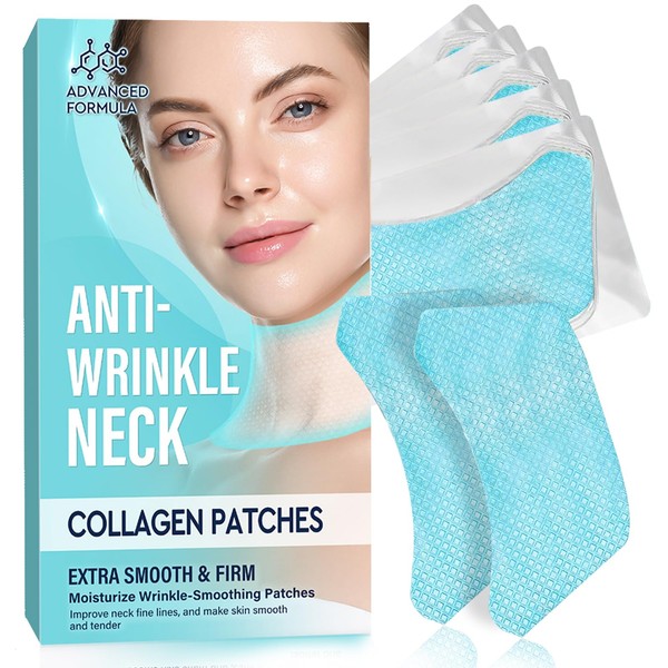 Neck Wrinkle Patches, 5 PCS Smooth & Firm Fine Lines