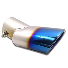 Takelablaze Muffler Cutter 200 Series HiAce/Regius Ace 1/2/3/4/5/6 Type Compatible with Toyota Exclusive Design, Titanium Color