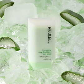 Lycocell Clear Jeju Aloe Airy Soothing Sun Stick 20g 2pcs / 리코셀 맑은 제주 알로에 에어리 수딩 선스틱 20g 2개