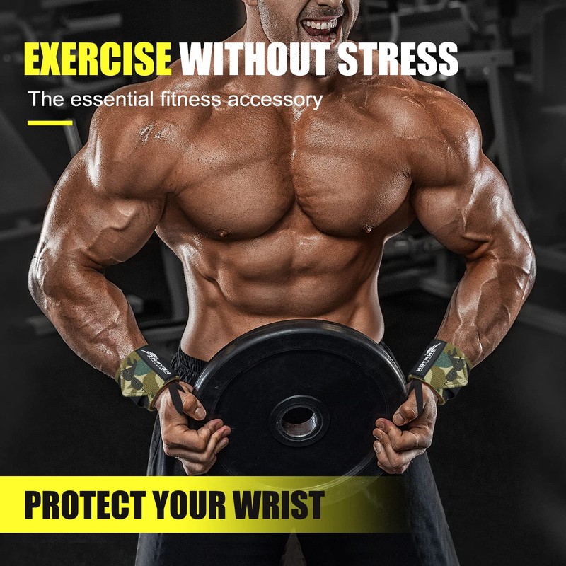 Wrist Wraps, Wrist Support for Weightlifting, Powerlifting, Strength Training, Benching,