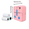 Pocket Photo Printer Wireless Thermal Label Printer 1080P Instant Print