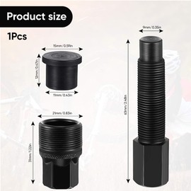 KRENIE Bike Crank Removal Tool – Bicycle Crank Puller & Crankset Arm Remover for Mountain Bikes, Square Taper Cranksets, Bottom Bracket Repair & Maintenance