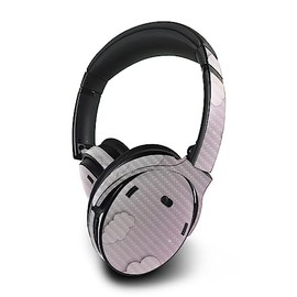MightySkins Carbon Fiber Skin Compatible with Bose QuietComfort 45 Headphones Baby Clouds | Protective, Durable Textured Carbon Fiber Finish | Easy to Apply | Made in The USA