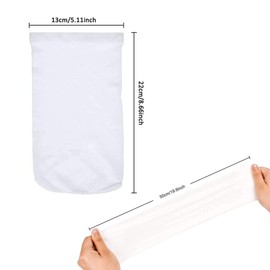 Yrlehoo Pack of 20 Pool Skimmer Socks, Swimming Pool Skimmer Socks, Skimmer Filter Saver Net, Pool Skimmer Filter Nylon Net for Skimmer Basket, Removes Slags, Scum, Insects, Leaves