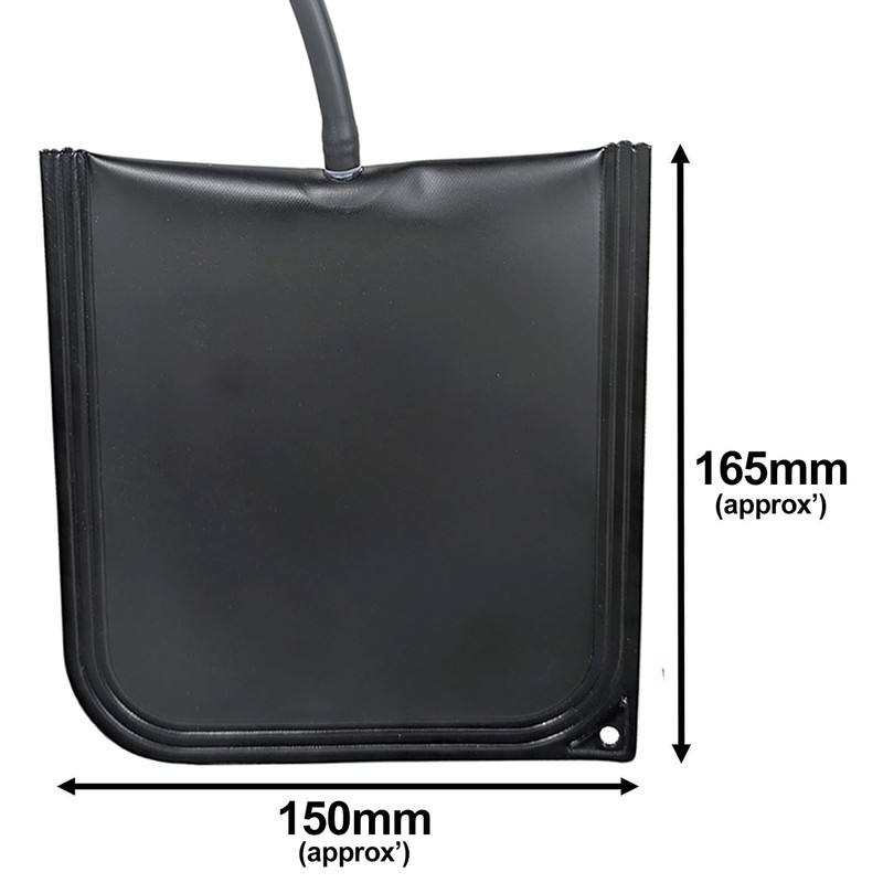Spares2go Appliance Lifter Air Wedge Shim Lifting Levelling Bag (Pack