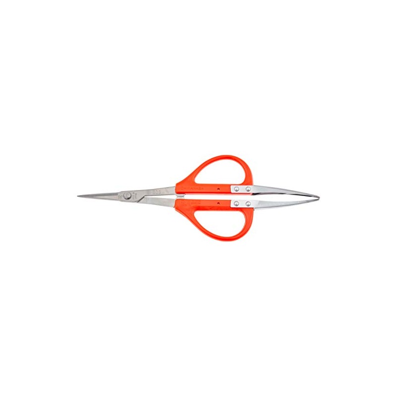 CHIKAMASA B-300SU Stainless Steel Grape Shears with U-Shaped Tweezers, Large