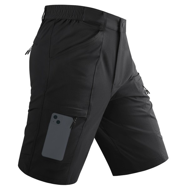 TACVASEN Hiking Shorts Men Quick Dry Casual Summer Shorts for