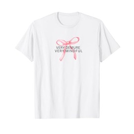 Very Demure Very Mindful Cute Gen Z Trend Vintage Teen Gifts T-Shirt