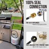 12 Ft Propane Hose Adapter 1lb to 20lb Converter, Propane