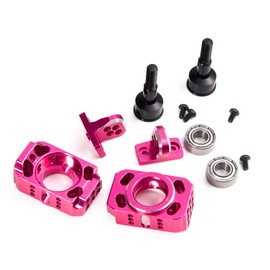 MORFUM Aluminum Alloy RC Steering Suspension Knuckle Kit Adjustable Steering Cup for 1/10 Sakura D4 AWD RWD RC Drift Racing Car On Road RC Climbing Car Upgrade Parts Accessories