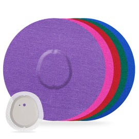 20 Pack G7 Adhesive Patches Waterproof Over Patches for G7 & Stelo,Flexible CGM Sensor Covers,Hypoallergenic & Latex-Free Stelo Overpatches for 15 Days,Dark Colors