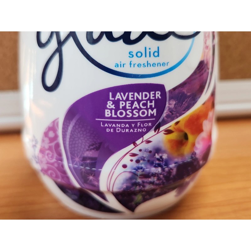 Glade Solid Air Freshener Lavender & Peach Blossom 6 Oz