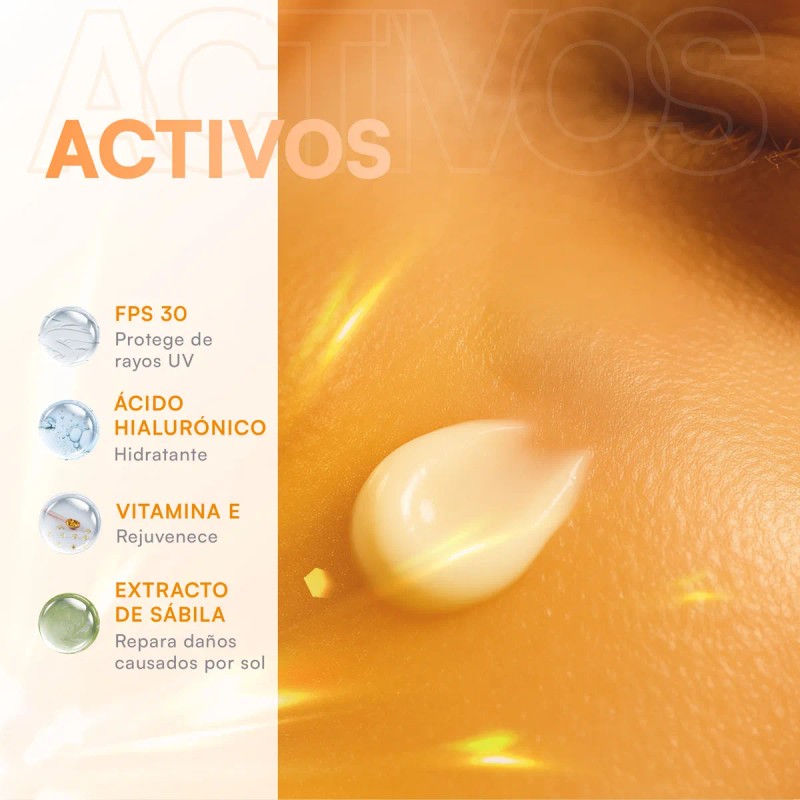 Mist Jewel Protector Solar Facial Total Care Fps Ácido Hialurónico