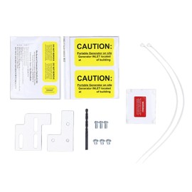 Aluminum Alloy Generator Interlock Kit for Square D QO and for Homeline 100 125amp Panel 3/4in Space Between Main Branch Breaker