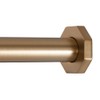 Ivilon Tension Curtain Rod - Hexagonal Spring Tension Rod for