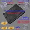 Premium Garage Door Screen for 1 Car Garage 10x8ft, Durable