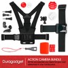 DURAGADGET Action Camera 17-in-1 Extreme Sports Accessories Bundle - Compatible